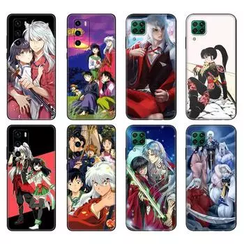 Черный чехол из ТПУ для Huawei P30 Lite P30 Pro P40 чехол для Huawei P40 LITE EP Smart 2020 чехол Inuyasha huawei P Smart 2020