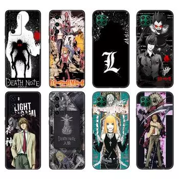 Черный чехол из ТПУ для Huawei P30 Lite P30 Pro P40, чехол для Huawei P40 LITE EP Smart 2020, чехол с изображением японского аниме huawei P Smart 2020
