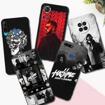 Черный чехол из ТПУ для Huawei P30 Lite P30 Pro P40 LITE EP Smart 2020 Cover Hajime MiyaGi Andy Panda huawei P40 lite 5G