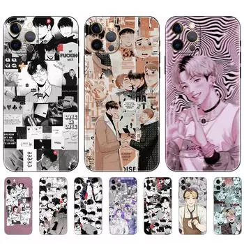 Черный чехол из ТПУ для iPhone 5 5S SE 6 6S 7 8 plus x 10 XR XS 11 12 13 mini pro MAX задняя крышка Fashion Yaoi BJ manga Alex Luxury iphone 5 5S SE 2016