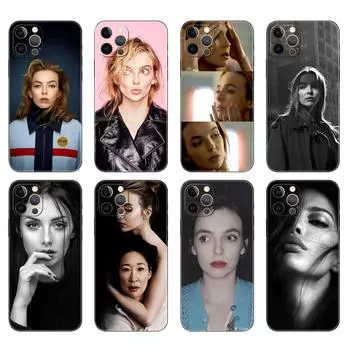 Черный чехол из ТПУ для iPhone 5 5S SE 2020 6 6S 7 8 plus x 10 XR XS 11 12 mini pro MAX задняя крышка Killing Eve Customer iphone 5 5S SE