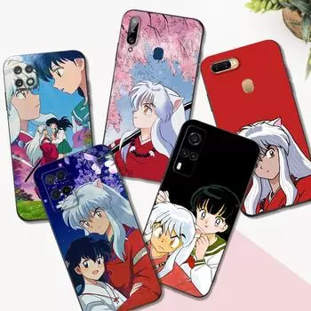 Черный чехол из ТПУ для OPPO Reno 6 5 3 4 4Z 4F SE 5F 5Z PRO PLUS lite 6 6z 4G 5G yashahime Inuyasha OPPO Reno4 SE