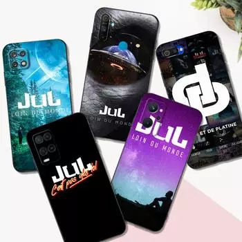 Черный чехол из ТПУ для Realme 9 Pro Plus 9i GT Neo2 Narzo 10A 20A 20 30 30A 50A 50i 4G 5G JUL Realme 9 Pro Plus 5G