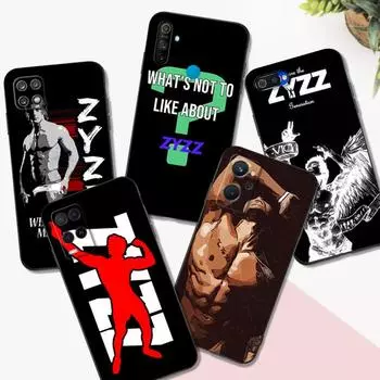 Черный чехол из ТПУ для Realme C2 C3 C12 C15 C35 C30 C31 C20 C21 C21Y C25 C25Y C25S C11 2021 2020 Zyzz Realme Q5 5G