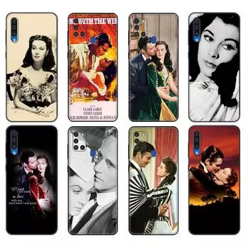 Черный чехол из ТПУ для Samsung Galaxy A50 50S A30S A10 A01 A11 A21S A31 A41 A51 A71 M21 M30S S10 LITE Чехол Унесенные ветром Samsung A01