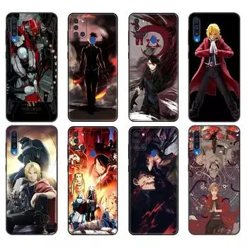 Черный чехол из ТПУ для Samsung Galaxy A50 50S A30S A10 A11 A21S A31 A41 A51 A71 M21 M30S S10 LITE Fullmetal Alchemist Brotherhood Samsung A01