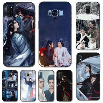 Черный чехол из ТПУ для Samsung Galaxy S6 S7 S8 S9 Plus задняя крышка ChenQingLing Samsung S7 edge