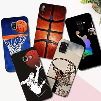 Черный чехол из ТПУ для Samsung Galaxy A3 A5 A7 2016 2017 2018 чехол баскетбол Samsung A5 2016