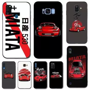 Черный чехол из ТПУ для Samsung Galaxy A3 A5 A7 2016 2017 2018 чехол Miata Mx5 Na Samsung A7 2017