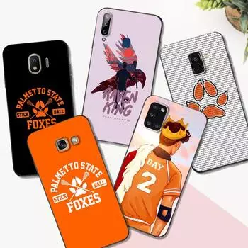 Черный чехол из ТПУ для Samsung Galaxy A3 A5 A7 2016 2017 2018 чехол-палка-мяч Samsung A7 2018