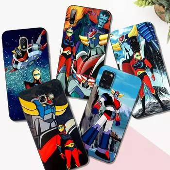Черный чехол из ТПУ для Samsung Galaxy A3 A5 A7 2016 2017 2018 чехол UFO Robot Grendizer Samsung A5 2016