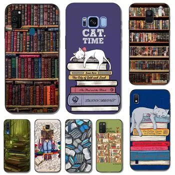 Черный чехол из ТПУ для Samsung Galaxy A3 A5 A7 2016 2017 2018 Обложка Книги Samsung A3 2016