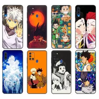 Черный чехол из ТПУ для Samsung Galaxy A50 50S A30S A10 A11 A21S A31 A41 A51 A71 M21 M30S S10 LITE HUNTER x HxH Gon Killua аниме Samsung A01