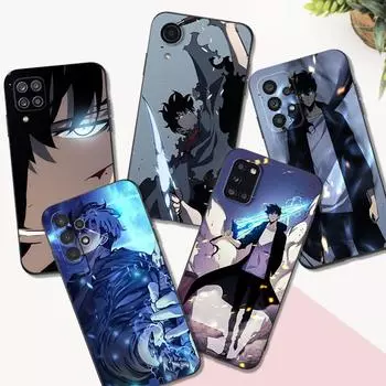 Черный чехол из ТПУ для Samsung Galaxy F23 M12 M22 M23 M32 4G M52 5G M30S M21 solo leveling Sung-Jin-Woo Samsung F23 5G