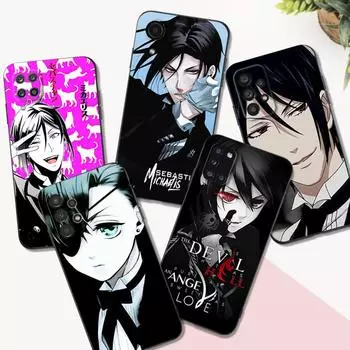 Черный чехол из ТПУ для Samsung Galaxy F23 M12 M22 M23 M32 4G M52 5G M30S M21 черный дворецкий Samsung M32 4G