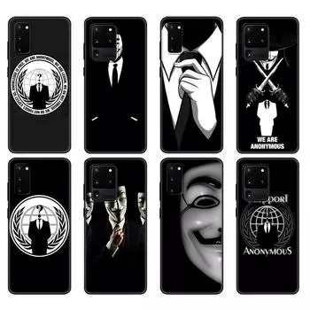 Черный чехол из ТПУ для Samsung Galaxy S20 /S20 PLUS/S20 ultra/S20+ /S20FE задняя крышка Аноним Samsung S20