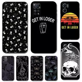 Черный чехол из ТПУ для Xiaomi 12 12T lite SX 11lite NE 11i 11T Pro Redmi 10 10A 10C 4G 5G xiaomi mi 11i