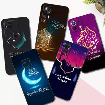 Черный чехол из ТПУ для Xiaomi mi 11i 5G Redmi Note 11 11S Pro PLUS 4G 5G чехол Рамадан Redmi Note 11 4G