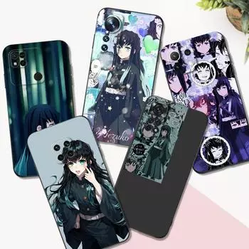 Черный чехол из ТПУ для Xiaomi mi 12 lite pro SX 11lite NE 11i 11T Pro Redmi 10 10A 10C 4G 5G Tokitou Muichirou xiaomi mi 11T PRO