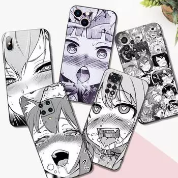 Черный чехол из ТПУ для Xiaomi POCO M4 Pro 4G 5G X3 NFC X4 Pro 5G F3 F4 GT задняя крышка Забавное аниме Япония POCO M4 Pro 4G