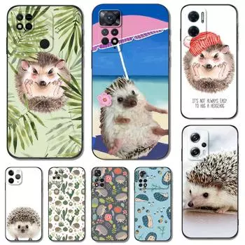 Черный чехол из ТПУ для Xiaomi POCO M4 X4 C40 Pro 4G 5G X3 NFC 5G F3 F4 GT Hedgehog POCO M4 Pro 4G