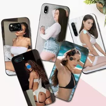 Черный чехол из ТПУ для Xiaomi Redmi 9T Note 9T Note 10 8 8T 7 5G 4G Pro 10S Lana Rhoades Sexy Girl Redmi Note 10S