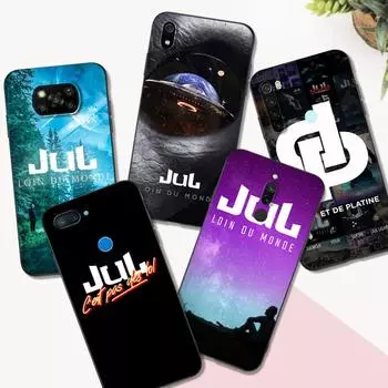 Черный чехол из ТПУ для Xiaomi Redmi 5 5plus 6 6a 7 7a 8 8a задняя крышка JUL Redmi 8