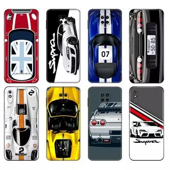 Черный чехол из ТПУ для Xiaomi Redmi 7A 8 8A 9 9A 9C, чехол Redmi Note 8T 8 Pro T Note 9 9S 9 Pro, чехол, роскошный, крутой, спортивный автомобиль Xiaomi Redmi 7A