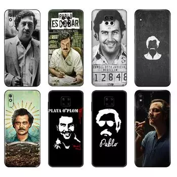Черный чехол из ТПУ для Xiaomi Redmi 7A 8 8A 9 9A 9C, чехол Redmi Note 8T 8 Pro T Note 9 9S 9 Pro, чехол Pablo Escobar Xiaomi Redmi 9