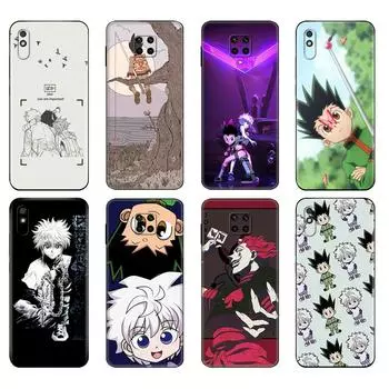 Черный чехол из ТПУ для Xiaomi Redmi 7A 8 8A 9 9A 9C Чехол Redmi Note 8T 8 Pro T Note 9 9S 9 Pro Hunter Hunter HxH Gon hisoka Kurapika Xiaomi Redmi 7A
