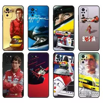 Черный чехол из ТПУ для Xiaomi Redmi 9T, чехол Redmi Note 9T Note 10 5G 4G Pro 10S, чехол Айртон Сенна Xiaomi Redmi 9T