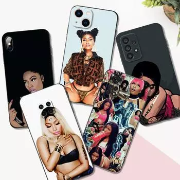 Черный чехол из ТПУ для Xiaomi Redmi 9T, чехол Redmi Note 9T Note 10 5G 4G Pro 10S, чехол Nicki Minaj Redmi Note 10 4G