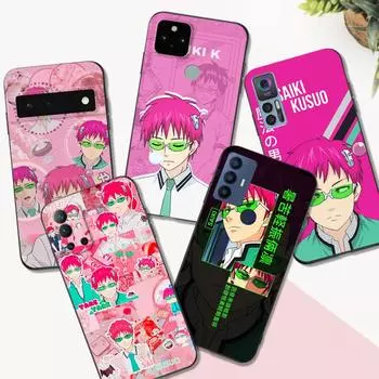 Черный чехол из ТПУ для ZTE Blade A3 A5 A7 2019 2020 A31 A51 A71 A7S V2020 L210 L8 smart vita 2022 v30 saiki kusuo обои ZTE Blade A3 lite