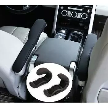 Черный чехол на подлокотник автокресла для Land Rover Discovery 5 2017-/Range Rover Sport Vogue 2014-автоаксессуары чёрный