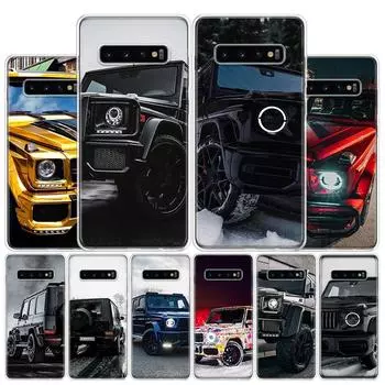 Черный чехол со спортивными автомобилями для мужчин и женщин G63, чехол для телефона для Samsung Galaxy S10 Plus S20 FE S21 S22 Ultra S10E S9 S8 + S7 Edge J4, корпус Samsung S10
