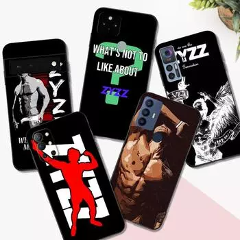 Черный чехол TPU для Google Pixel 4 4A 4XL 5 5A 5XL 6 6A 7 PRO Cover Zyzz Pixel 6