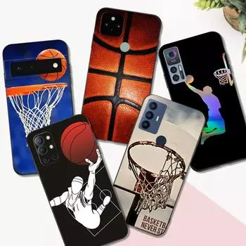 Черный чехол TPU для oneplus 8 pro 8t 9 9R Nord 2 ce N10 N100 N200 4G 5G баскетбол ONEPLUS 8 5G