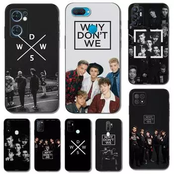 Черный чехол TPU для OPPO Reno 6 5 3 4 4Z 4F SE 5F 5Z PRO PLUS lite 6 6z 4G 5G Почему бы нам не OPPO Reno5 5G