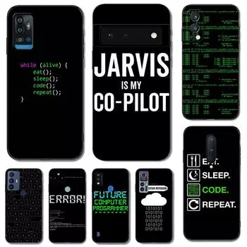 Черный чехол TPU для телефона TCL 30 plus 303 30XE 30V 30SE E 306 305 Коды программирования кодов TCL 30 5G