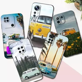 Черный чехол TPU для Xiaomi mi 11i 5G Redmi Note 11 11S Pro PLUS 4G 5G Cover Combi Van Surf Redmi Note 11 4G