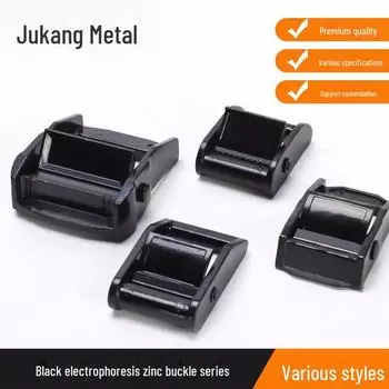 Черный цинковый сплав электрофорезная застежка-кнопка натяжитель груза