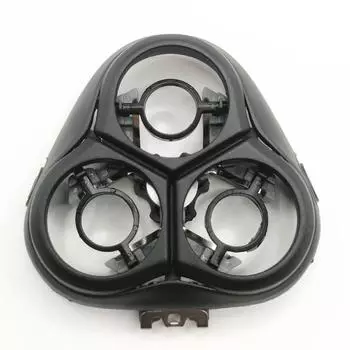 Черный держатель для бритвы (Боковое серебро) & Рамка для Philips S3133 S3133/51 S3134 S4302 S4303 S3206 S3122/55