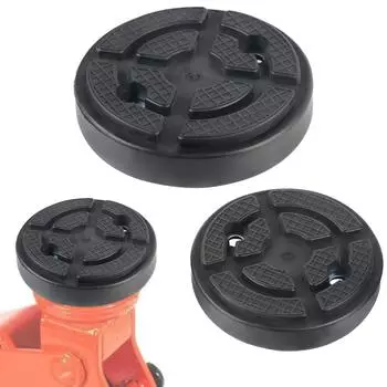 Черный домкрат опорный блок кронштейн накладка аксессуары авторемонтные инструменты для зажима сварной боковой накладки 4 шт./компл. подъемная резиновая накладка 4Pcs