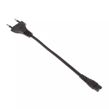 Черный Eu 220V AC двойной отверстие шнур для зарядки универсальный для перезаряжаемого мощного фонарика 1101 1106 1108