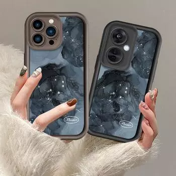 Черный фон Halo Printed Fashion Case Гибкий мягкий силиконовый чехол TPU Shell Полная задняя крышка для iPhone Samsung iPhone 5 чёрный