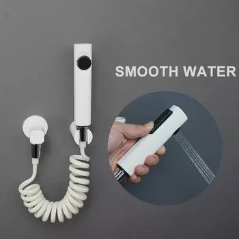 Черный хром белый серый биде распылитель туалет шкаф ручной душ ванная комната приспособление холодная вода Shattaf настенное крепление биде душ