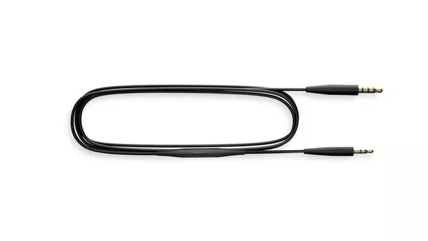 Черный кабель для наушников Bose QuietComfort Aux/Mic