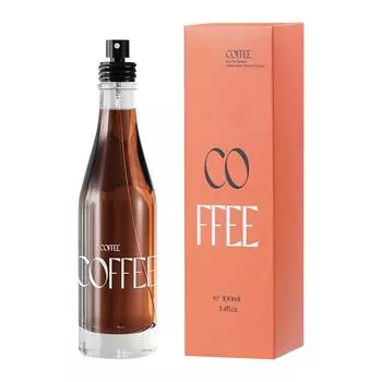 Черный кофе женские духи стойкий легкий флакон стойкий легкий уникальный вкусособенный парфюм1шт100мл One Size коричневый