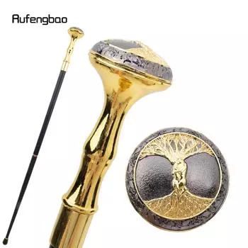 Черный корень дерева тотем рельефная трость модная трость джентльменский посох набалдашник трость 94 см