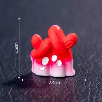 Черный кот Хэллоуин Кукольный домик Аксессуары Летучая мышь Хэллоуин Призрак Миниатюры DIY Аксессуары style 12